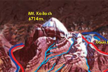 mount kailash map